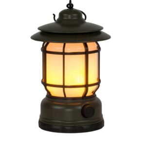 campinglamp groen