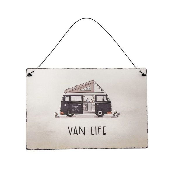 decoratiebordje camper van life 01